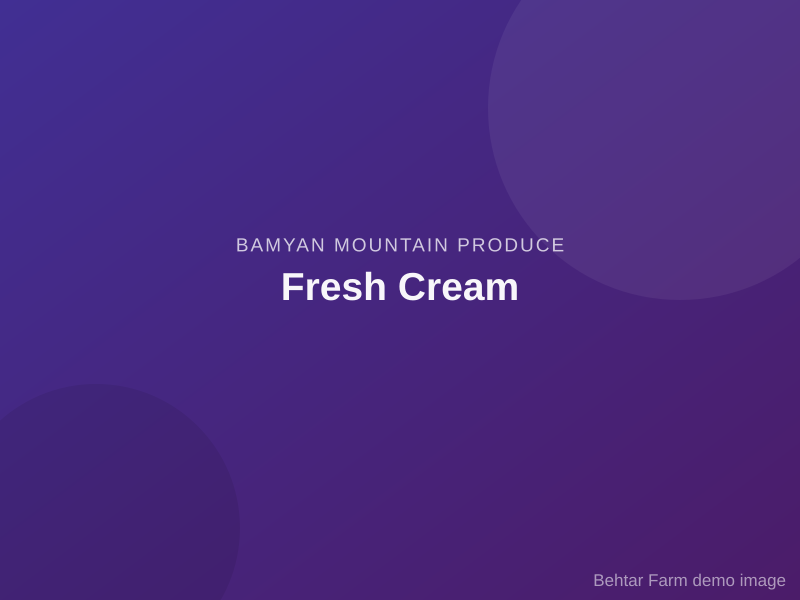 Fresh Cream