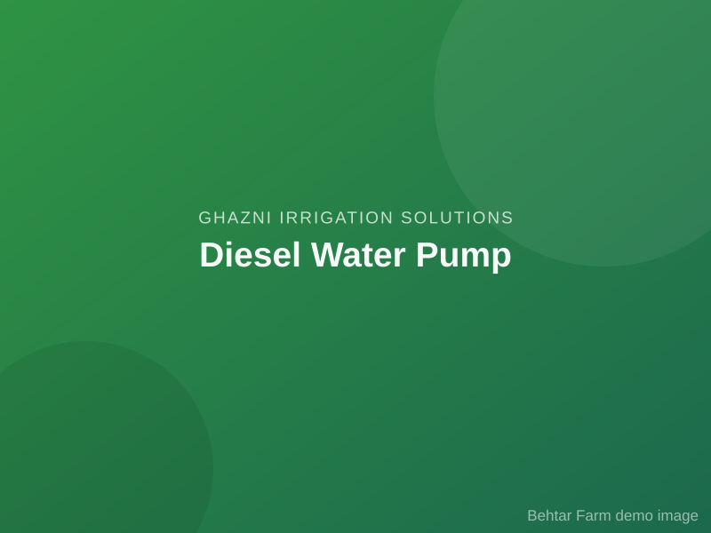 Diesel Water Pump