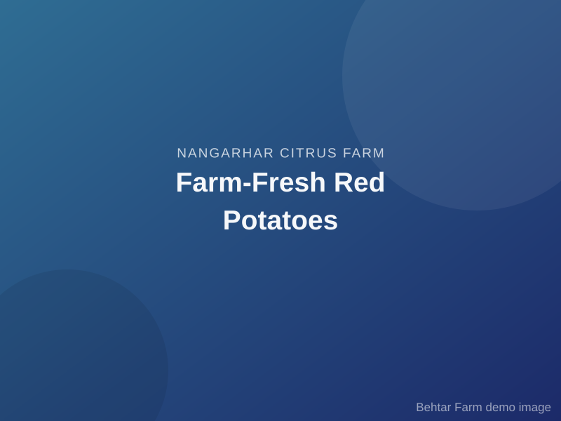 Farm-Fresh Red Potatoes