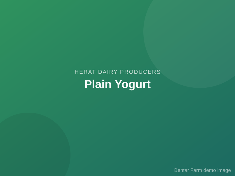 Plain Yogurt